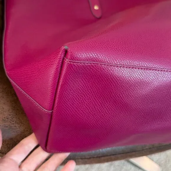 COACH CITY TOTE 2015 LEATHER W/HANGTAG STYLE F35355 - Picture 9 of 14